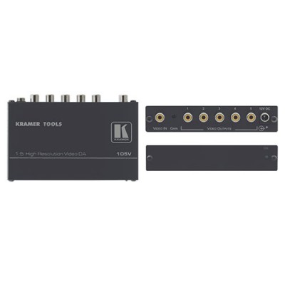 Bộ chia 1-5 và khuếch đại video Kramer 105V
