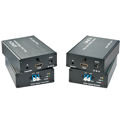 LINDY 38063 - Fibre Optic HDMI 4K UHD Extender, 700m 3km