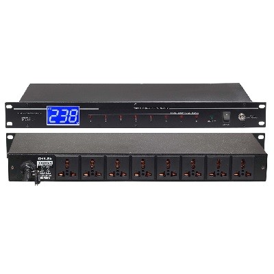 Eight roads power sequence device AC-08P