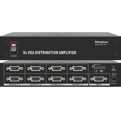 Bộ chia Shinybow SB-1108 1x8 VGA DISTRIBUTION