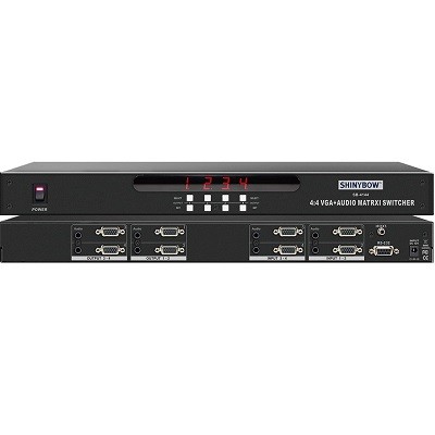  Matrix Switcher Shinybow SB-4144 4x4 VGA-AUDIO