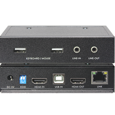 SB-6100T-SB-6100R KVM with Audio CAT.6 Extender