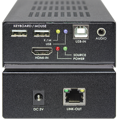 SB-6180T-SB-6180R KVM with Audio CAT.6 Extender