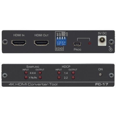 HDMI 4K60 4:4:4 / 4:2:0 Converter with HDCP 1.4 & 2.2 Kramer FC-17