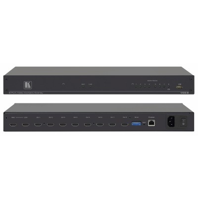 8–Port HDMI Video Content Overlay Solution Kramer VCO-8