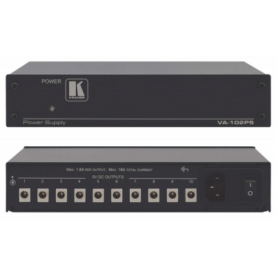 10–Output 5V DC Power Supply Kramer VA-102P5