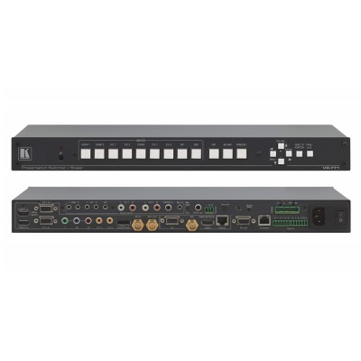 9–Input ProScale Presentation Switcher/Scaler with Speaker Outputs Kramer VP-771