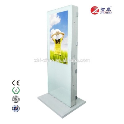 Kiosk màn hình đôi cảm ứng digital signage 55 Inch