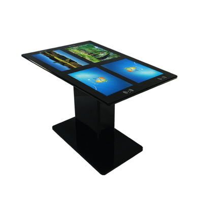 4X21.5 Inch Restaurant Touch Screen Table With NFC And Wireless Charging