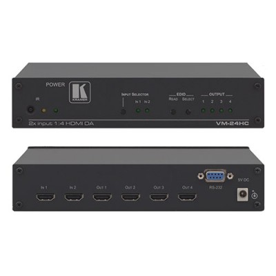Bộ chia và khuếch đại HDMI 2x1-4 Kramer VM-24HC